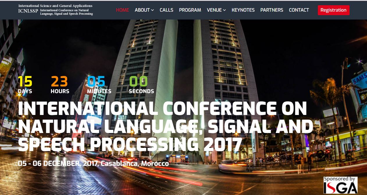 الدار البيضاء على موعد مع مؤتمر عالمي حول اللغة «ICNLSSP2017»