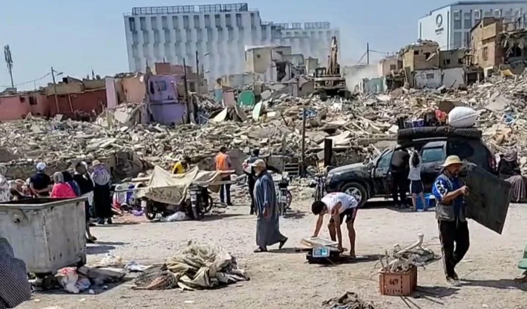 استنفار أمني لتأمين عمليات هدم دوار «سيدي عبد الله بلحاج» بعين السبع