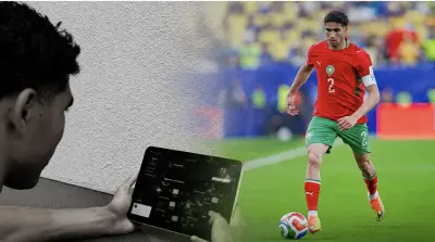 حكيمي يكشف جانبا خفيا من تحضيراته لمباراة اسكتلندا
