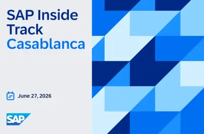 SAP Inside Track يصل إلى المغرب لأول مرة من بوابة الدار البيضاء
